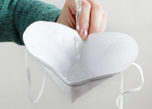 Ελαστική μάσκα προσώπου ακουστικών αστική μη υφαμένη KN95