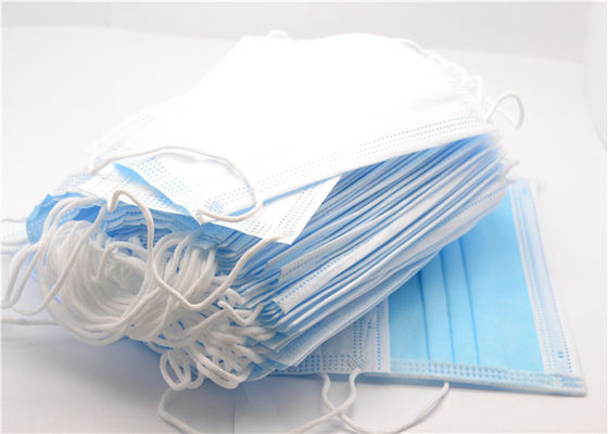 Αντιβακτηριακές μπλε μίας χρήσης μάσκες παιδιών ενόχλησης
